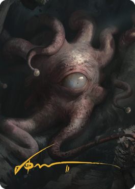 Consuming Aberration Art Card (Gold-Stamped Signature) [Commander Legends: Battle for Baldur's Gate Art Series] - The Mythic Store | 24h Order Processing