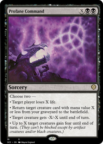 Profane Command [Starter Commander Decks] - The Mythic Store | 24h Order Processing
