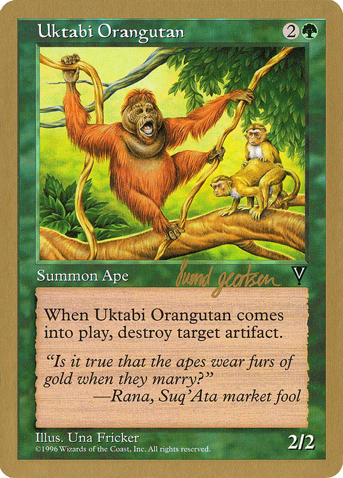 Uktabi Orangutan (Svend Geertsen) (SB) [World Championship Decks 1997] - The Mythic Store | 24h Order Processing
