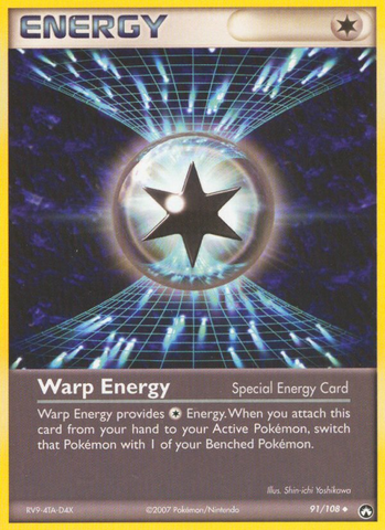 Warp Energy (91/108) [EX: Power Keepers] - The Mythic Store | 24h Order Processing