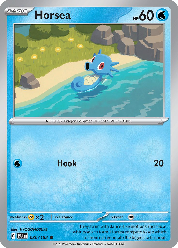 Horsea (030/182) [Scarlet & Violet: Paradox Rift] - The Mythic Store | 24h Order Processing
