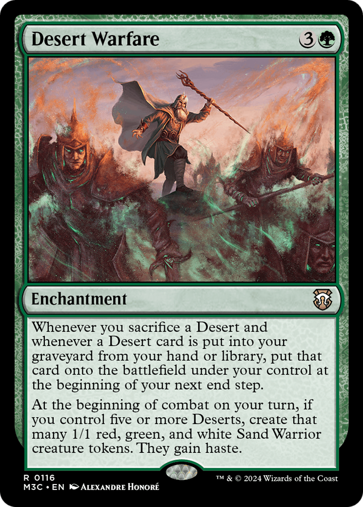 Desert Warfare [Modern Horizons 3 Commander] - The Mythic Store | 24h Order Processing