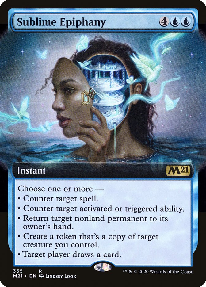 Sublime Epiphany (Extended Art) [Core Set 2021] - The Mythic Store | 24h Order Processing