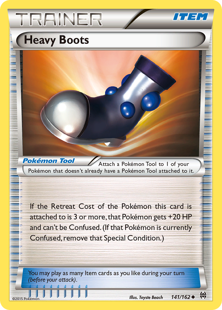 Heavy Boots (141/162) [XY: BREAKthrough] - The Mythic Store | 24h Order Processing