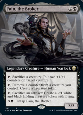 Fain, the Broker (Extended Art) [Commander 2021] - The Mythic Store | 24h Order Processing