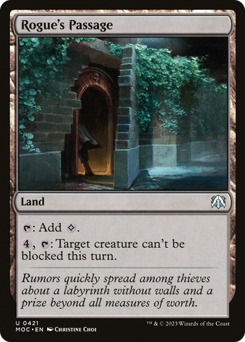 Rogue's Passage [March of the Machine Commander] - The Mythic Store | 24h Order Processing