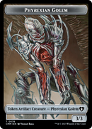 Phyrexian Golem // Ox Double-Sided Token [Commander Masters Tokens] - The Mythic Store | 24h Order Processing