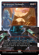 Devastating Onslaught (0387) (Showcase) (Fracture Foil) [Edge of Eternities] - The Mythic Store | 24h Order Processing