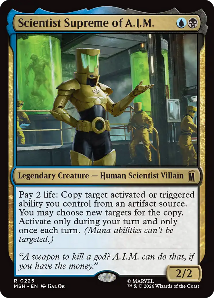Scientist Supreme of A.I.M. [Marvel Super Heroes] - The Mythic Store | 24h Order Processing