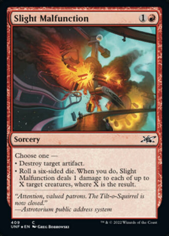 Slight Malfunction (Galaxy Foil) [Unfinity] - The Mythic Store | 24h Order Processing