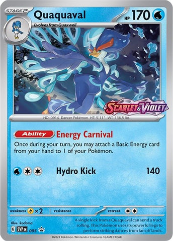 Quaquaval (005) [Scarlet & Violet: Black Star Promos] - The Mythic Store | 24h Order Processing