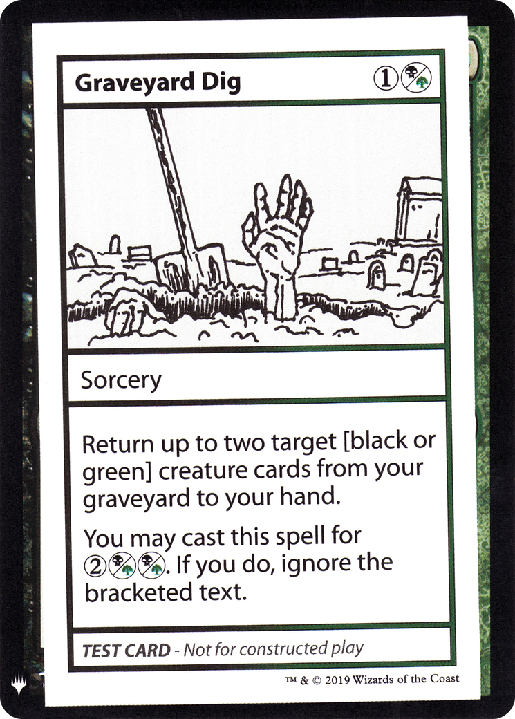 Graveyard Dig [Mystery Booster Playtest Cards] - The Mythic Store | 24h Order Processing