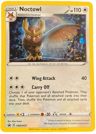 Noctowl (SWSH027) [Sword & Shield: Black Star Promos] - The Mythic Store | 24h Order Processing