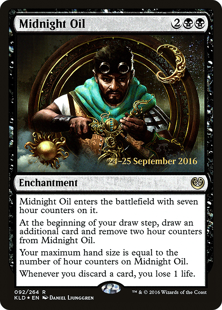 Midnight Oil [Kaladesh Prerelease Promos] - The Mythic Store | 24h Order Processing