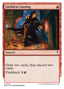 Faithless Looting (White Border) [Mystery Booster 2] - The Mythic Store | 24h Order Processing