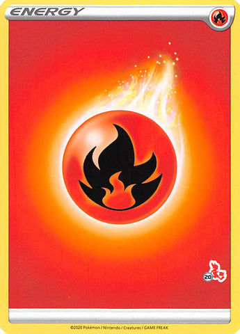 Fire Energy (Cinderace Stamp #20) [Battle Academy 2022] - The Mythic Store | 24h Order Processing
