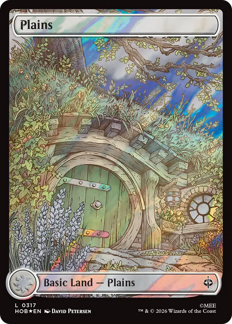 Plains (0317) (Surge Foil) [The Hobbit] - The Mythic Store | 24h Order Processing