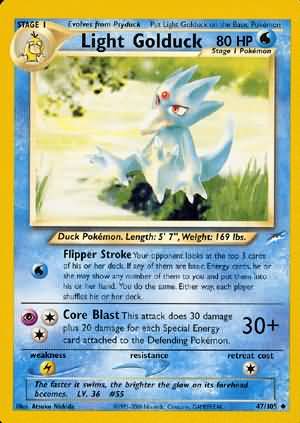Light Golduck (47/105) [Neo Destiny Unlimited] - The Mythic Store | 24h Order Processing