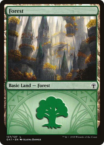 Forest (127) [Guilds of Ravnica Guild Kit] - The Mythic Store | 24h Order Processing