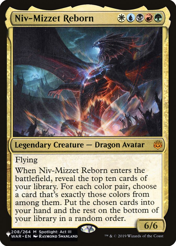 Niv-Mizzet Reborn [The List] - The Mythic Store | 24h Order Processing