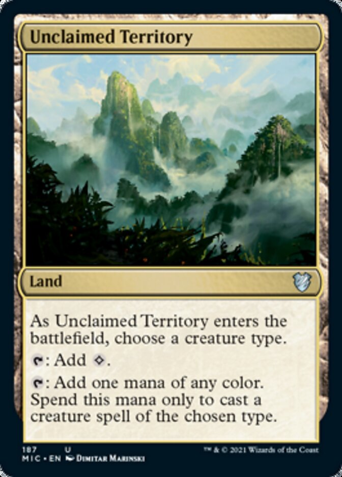 Unclaimed Territory [Innistrad: Midnight Hunt Commander] - The Mythic Store | 24h Order Processing