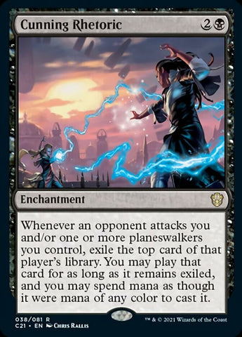 Cunning Rhetoric [Commander 2021] - The Mythic Store | 24h Order Processing