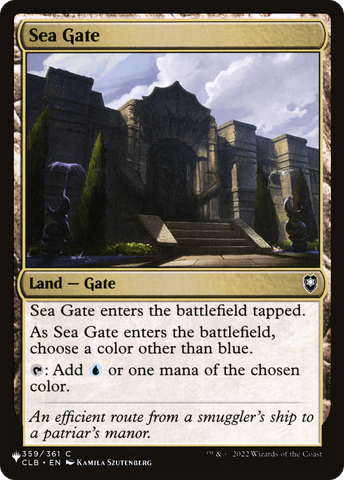 Sea Gate [The List] - The Mythic Store | 24h Order Processing
