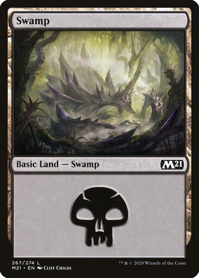 Swamp (267) [Core Set 2021] - The Mythic Store | 24h Order Processing
