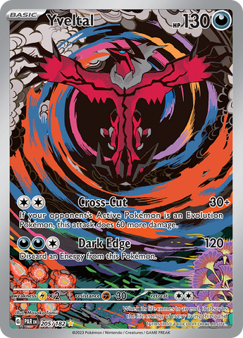 Yveltal (205/182) [Scarlet & Violet: Paradox Rift] - The Mythic Store | 24h Order Processing