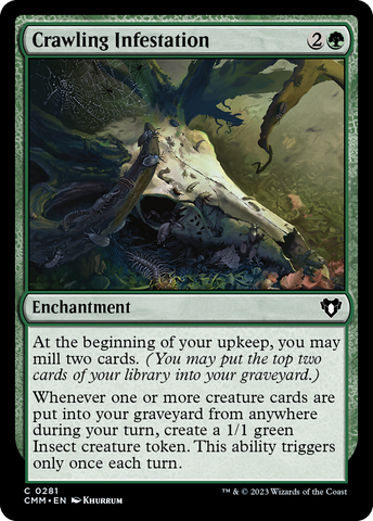Crawling Infestation [Commander Masters] - The Mythic Store | 24h Order Processing