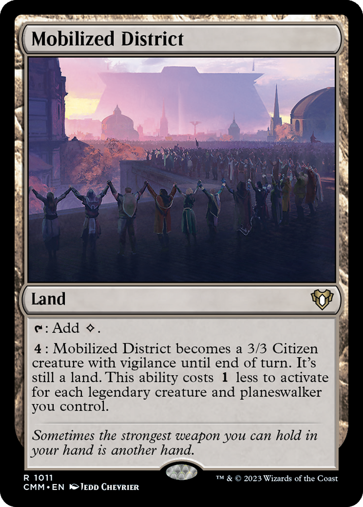 Mobilized District [Commander Masters] - The Mythic Store | 24h Order Processing