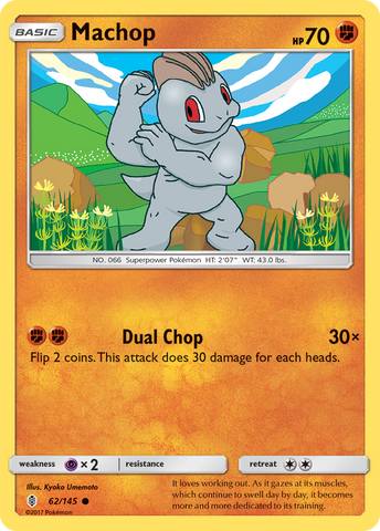 Machop (62/145) [Sun & Moon: Guardians Rising] - The Mythic Store | 24h Order Processing