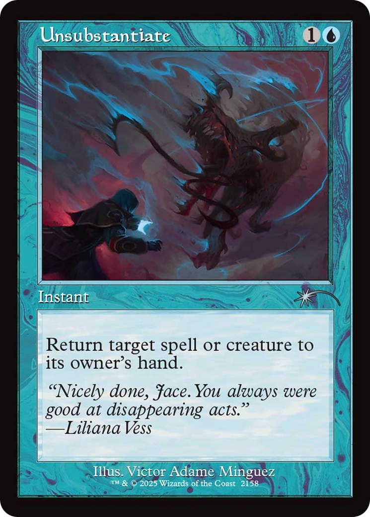 Unsubstantiate (Retro Frame) [Secret Lair Drop Series] - The Mythic Store | 24h Order Processing