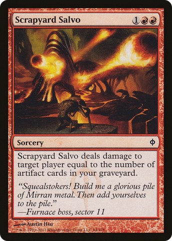 Scrapyard Salvo [New Phyrexia] - The Mythic Store | 24h Order Processing
