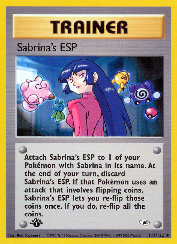 Sabrina's ESP (117/132) [Gym Heroes 1st Edition] - The Mythic Store | 24h Order Processing