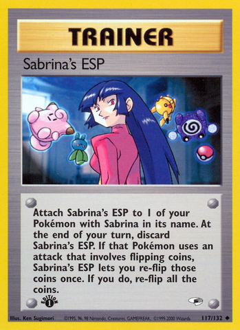 Sabrina's ESP (117/132) [Gym Heroes 1st Edition] - The Mythic Store | 24h Order Processing