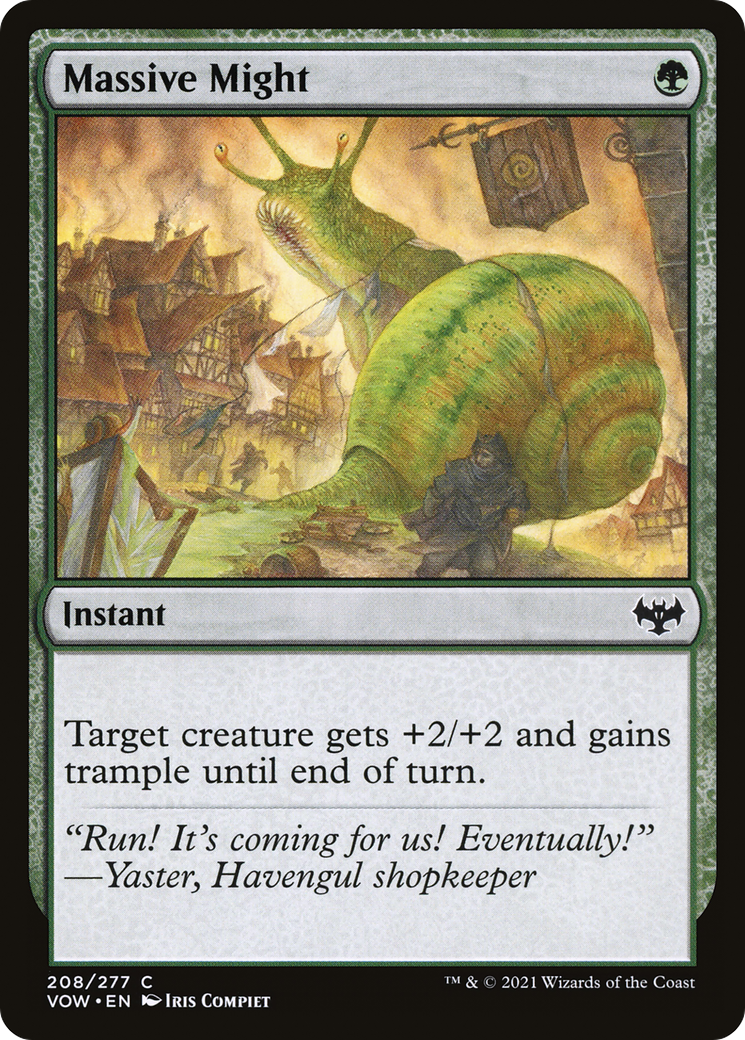 Massive Might [Innistrad: Crimson Vow] - The Mythic Store | 24h Order Processing