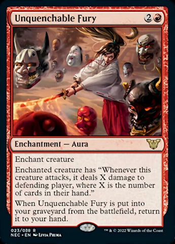 Unquenchable Fury [Kamigawa: Neon Dynasty Commander] - The Mythic Store | 24h Order Processing