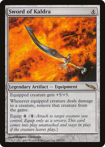 Sword of Kaldra [Mirrodin] - The Mythic Store | 24h Order Processing