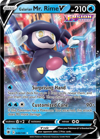 Galarian Mr. Rime V (049/189) [Sword & Shield: Astral Radiance] - The Mythic Store | 24h Order Processing