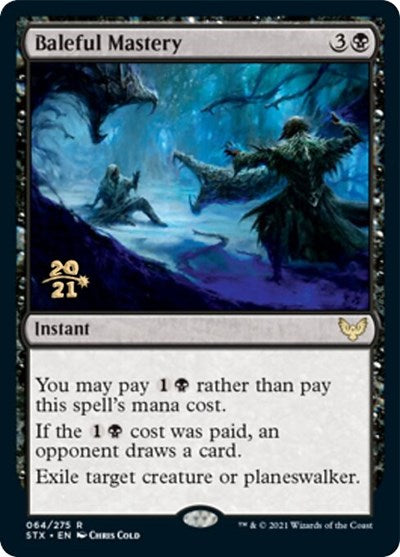 Baleful Mastery [Strixhaven: School of Mages Prerelease Promos] - The Mythic Store | 24h Order Processing