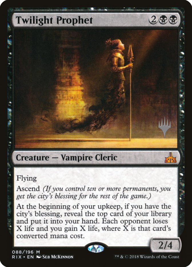 Twilight Prophet (Promo Pack) [Rivals of Ixalan Promos] - The Mythic Store | 24h Order Processing