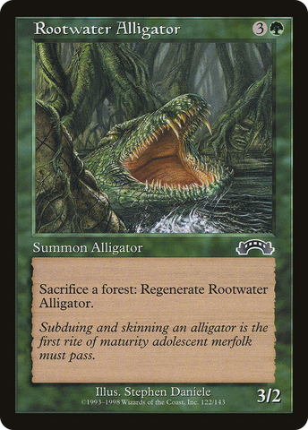 Rootwater Alligator [Exodus] - The Mythic Store | 24h Order Processing
