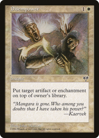 Disempower [Mirage] - The Mythic Store | 24h Order Processing