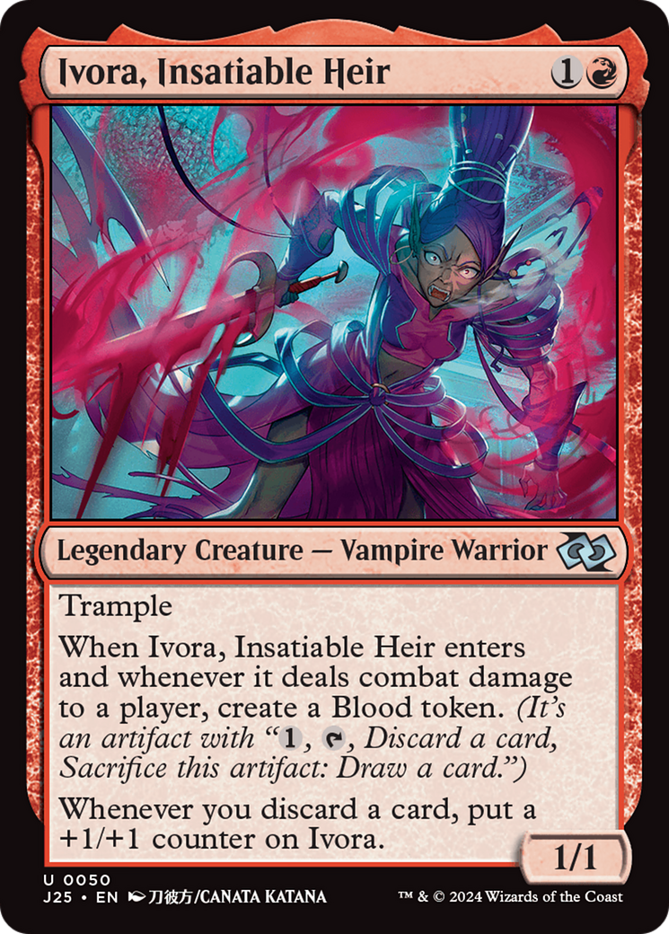 Ivora, Insatiable Heir (Anime) [Foundations Jumpstart] - The Mythic Store | 24h Order Processing