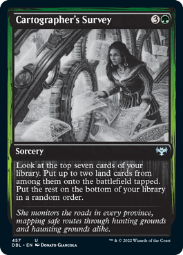 Cartographer's Survey [Innistrad: Double Feature] - The Mythic Store | 24h Order Processing