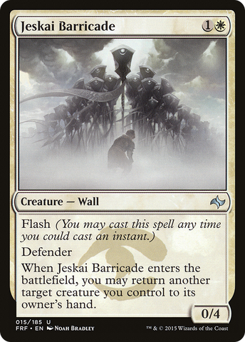 Jeskai Barricade [Fate Reforged] - The Mythic Store | 24h Order Processing