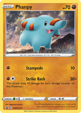 Phanpy (SWSH117) [Sword & Shield: Black Star Promos] - The Mythic Store | 24h Order Processing