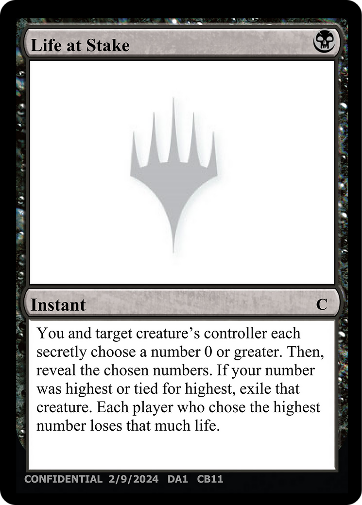 Life at Stake [Unknown Event] - The Mythic Store | 24h Order Processing