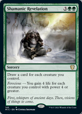 Shamanic Revelation [Innistrad: Midnight Hunt Commander] - The Mythic Store | 24h Order Processing